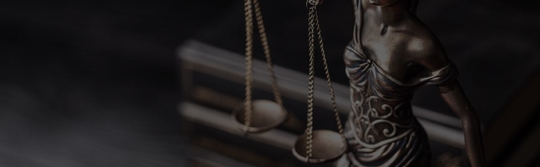 Lady justice and legal scales